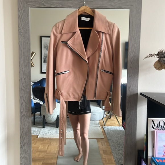 ALC Duvall leather jacket- size 2 - Picture 5 of 16